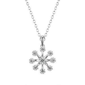 Ferris Wheel 925 Sterling Silver Necklace for Woman Pendant&Chain Fine Jewelry Manufacturer